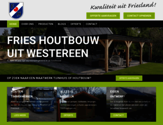 frieshoutbouw.nl screenshot