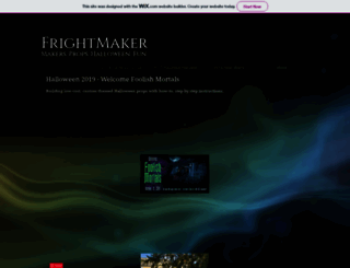 frightmaker.com screenshot