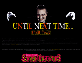 frighttown.com screenshot