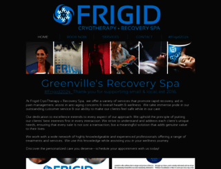 frigidcryo.com screenshot