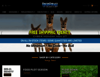 frigidforage.com screenshot