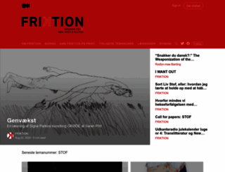friktionmagasin.dk screenshot