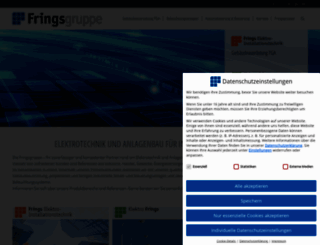 fringsgruppe.com screenshot