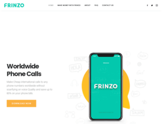 frinzo.com screenshot