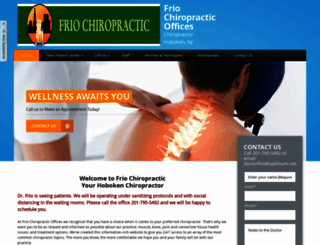 friochiropractic.com screenshot