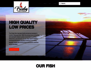 frisbyfishfarm.com screenshot