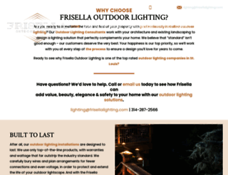 frisellalighting.com screenshot