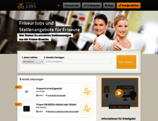 friseur-job.de screenshot