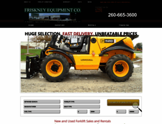friskneyequipment.com screenshot