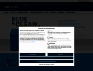 fritz-emde.com screenshot