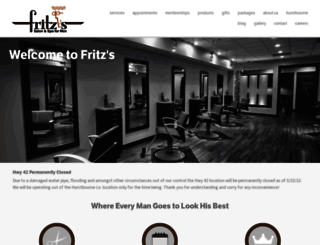 fritzssalon.com screenshot