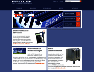 frizlen.com screenshot