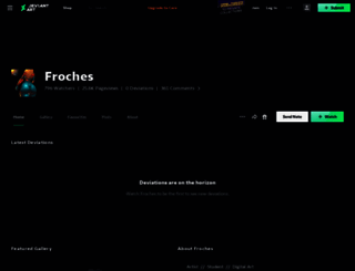 froches.deviantart.com screenshot