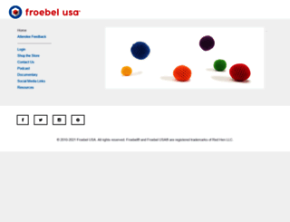 froebelusa.org screenshot