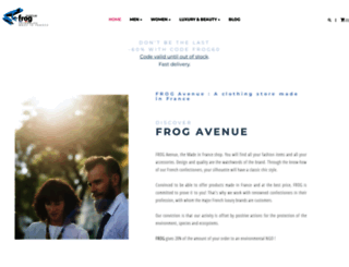 frogavenue.com screenshot