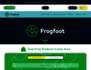 frogfoot.co.za screenshot