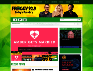 froggy929.com screenshot