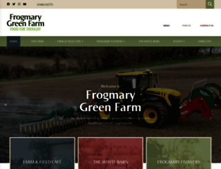 frogmarygreenfarm.co.uk screenshot