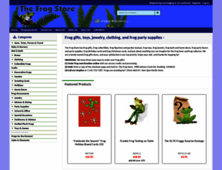 frogstore.com screenshot