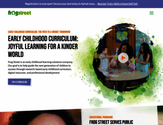 frogstreet.com screenshot