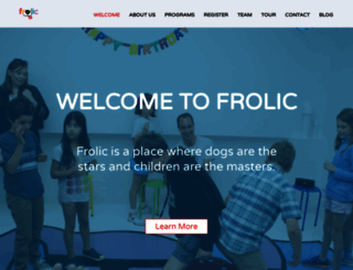 frolickids.com screenshot