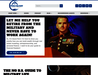 frommilitarytomillionaire.com screenshot