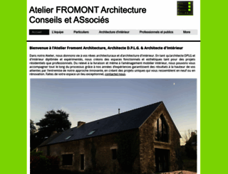fromont-architecture.com screenshot