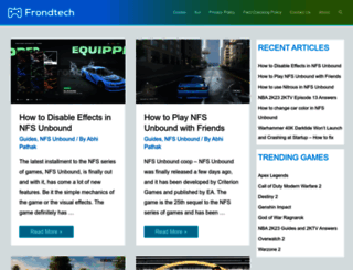 frondtech.com screenshot