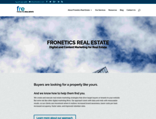 froneticsrealestate.com screenshot