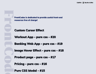 front.codes screenshot