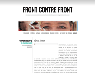 frontcontrefront.wordpress.com screenshot