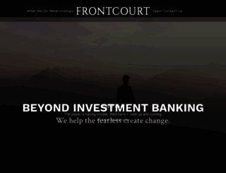 frontcourtgroup.com screenshot