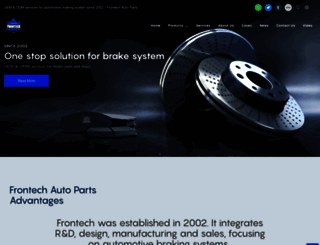 frontech.com screenshot