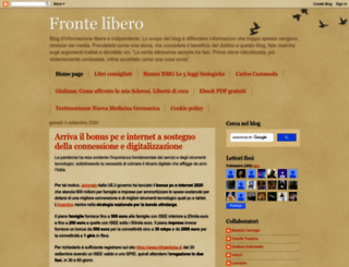 frontelibero.blogspot.it screenshot