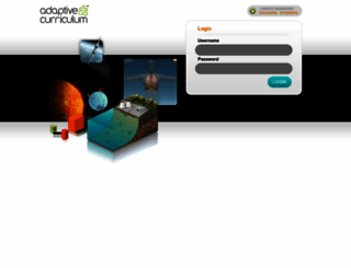 frontend.adaptivecurriculum.com screenshot
