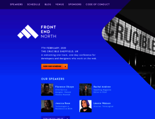 frontendnorth.com screenshot