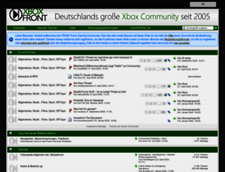 frontforen.de screenshot
