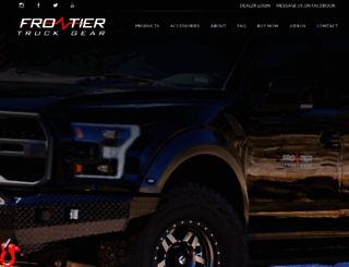 frontier-gear.com screenshot
