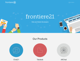frontiere21.com screenshot