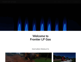 frontierlpgas.com screenshot