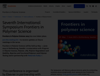 frontiersinpolymerscience.com screenshot