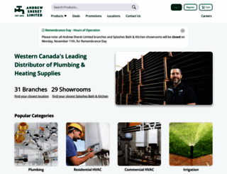 frontiersupply.ca screenshot
