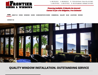 frontierwindow.com screenshot