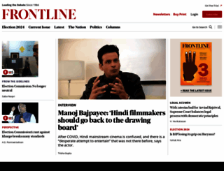 frontline.thehindu.com screenshot