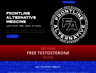 frontlinealternative.com screenshot