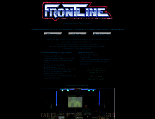 frontlinedj.com screenshot