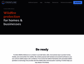 frontlinewildfire.com screenshot