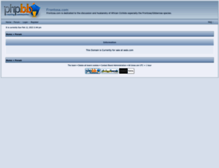 frontosa.com screenshot