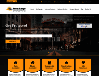 frontrange-ins.com screenshot