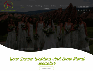 frontrangeflorals.com screenshot